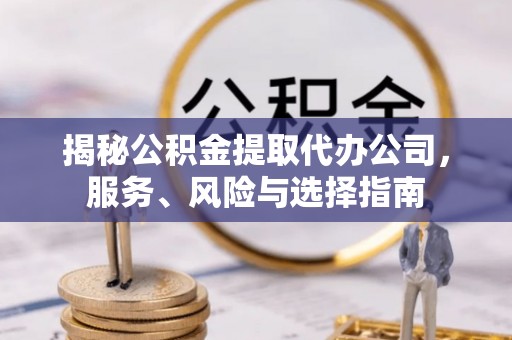 利津揭秘公积金提取代办公司，服务、风险与选择指南
