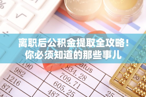 利津离职后公积金提取全攻略！你必须知道的那些事儿